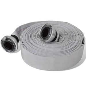 vidaXL Fire Flat Hose 20 m with C-Storz Couplings 2 Inch