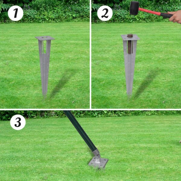 vidaXL Euro Fence Steel 25x1.2 m Green - Image 4