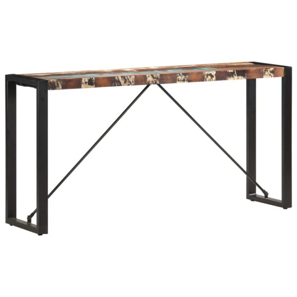vidaXL Console Table 150x35x76 cm Solid Reclaimed Wood - Image 7