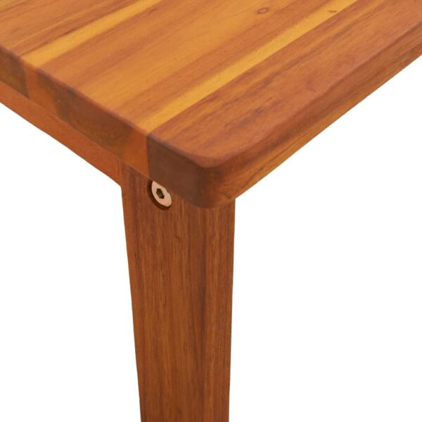 vidaXL Step Stool 38x26x22 cm Solid Wood Acacia - Image 7