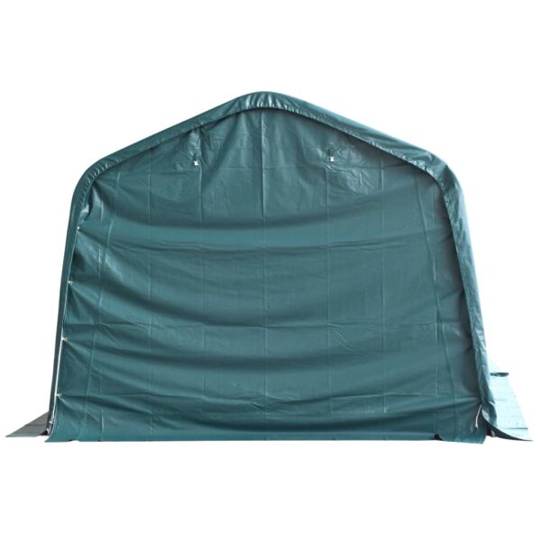 vidaXL Removable Livestock Tent PVC 550 g/m² 3.3x4.8 m Dark Green - Image 3