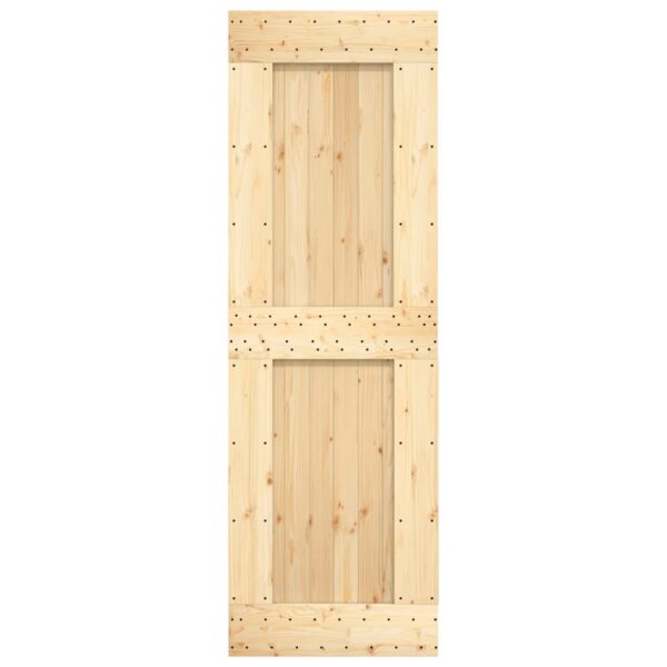 vidaXL Door NARVIK 70x210 cm Solid Wood Pine - Image 5