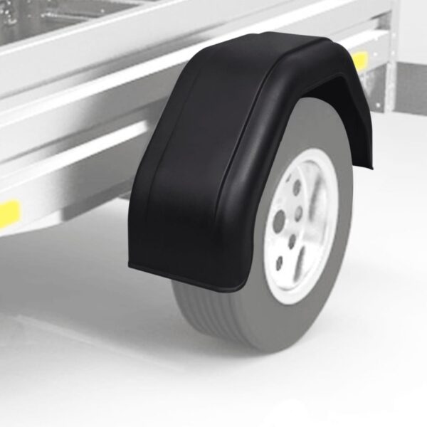 vidaXL 2x Mudguard for Trailer Wheels 220 x 760 mm - Image 5