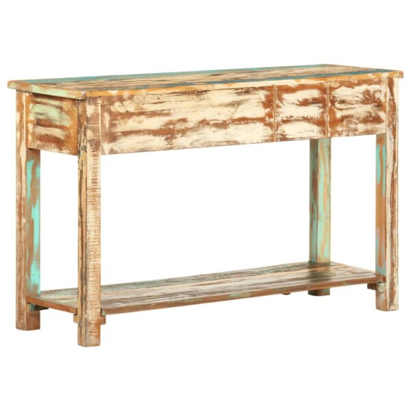 vidaXL Console Table 120x40x75 cm Solid Reclaimed Wood - Image 5