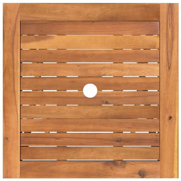 vidaXL 3 Piece Folding Garden Dining Set Solid Acacia Wood - Image 6