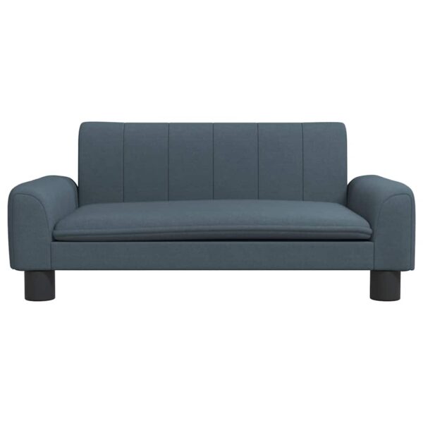vidaXL Dog Bed Dark Grey 70x45x30 cm Fabric - Image 3