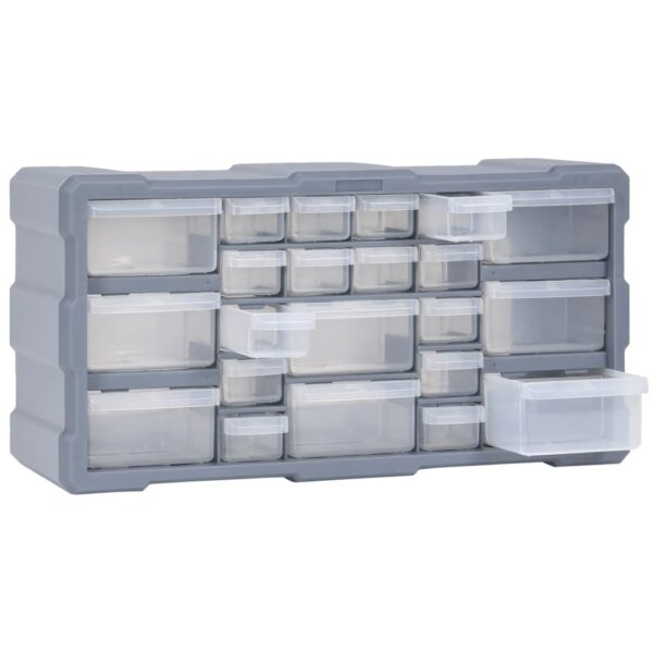 vidaXL Multi-drawer Organiser with 22 Drawers 49x16x25.5 cm - Image 5