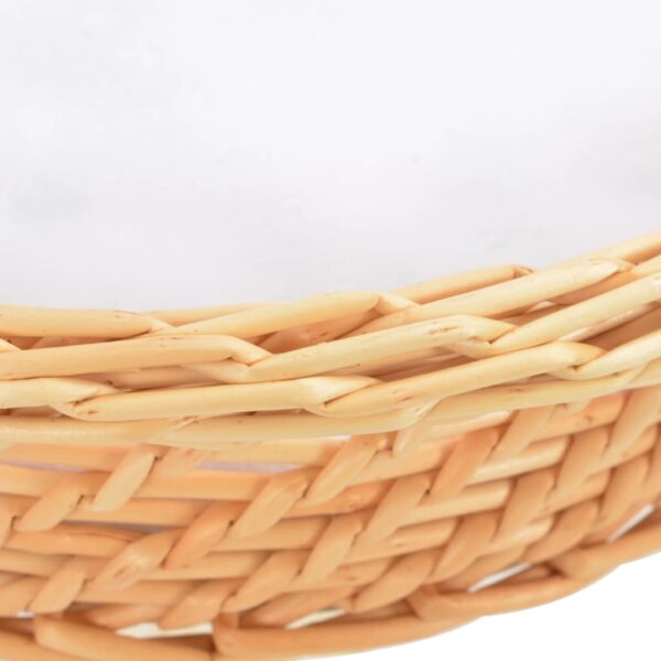 vidaXL Cat Tree with Sisal Scratching Post Natural Willow Wood - Image 5