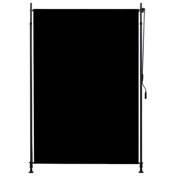 vidaXL Outdoor Roller Blind 150x270 cm Anthracite - Image 2