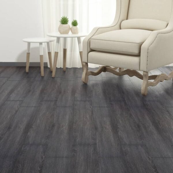 vidaXL Self-adhesive PVC Flooring Planks 5.02 m² 2 mm Black and White - Image 4