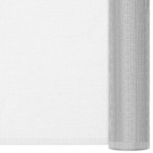 vidaXL Mesh Screen Aluminium 112X500 cm Silver