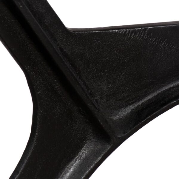 vidaXL Coffee Table Legs 2 pcs O-Frame Cast Iron - Image 7