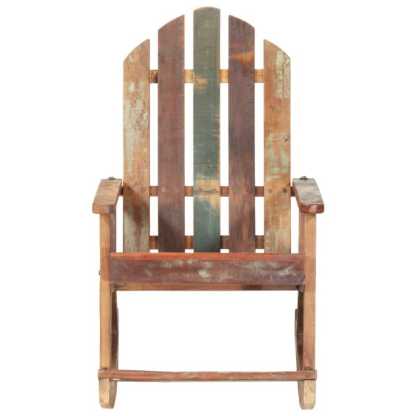 vidaXL Garden Rocking Chair Solid Reclaimed Wood - Image 2
