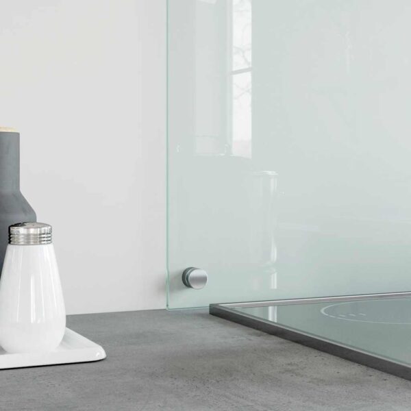 vidaXL Kitchen Backsplash Transparent 90x40 cm Tempered Glass - Image 4