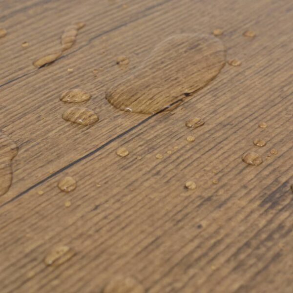 vidaXL Non Self-adhesive PVC Flooring Planks 5.26 m² 2 mm Walnut Brown - Image 7