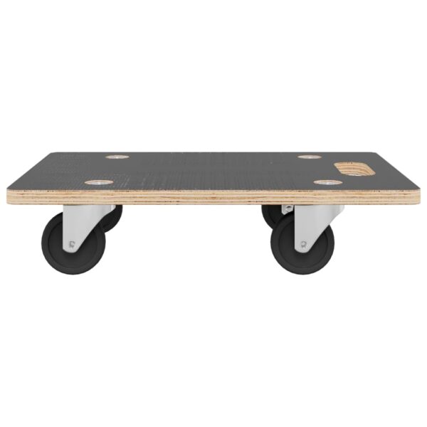 vidaXL Transport Trolleys 2 pcs Rectangular 60x40x11.5 cm 250 kg - Image 4