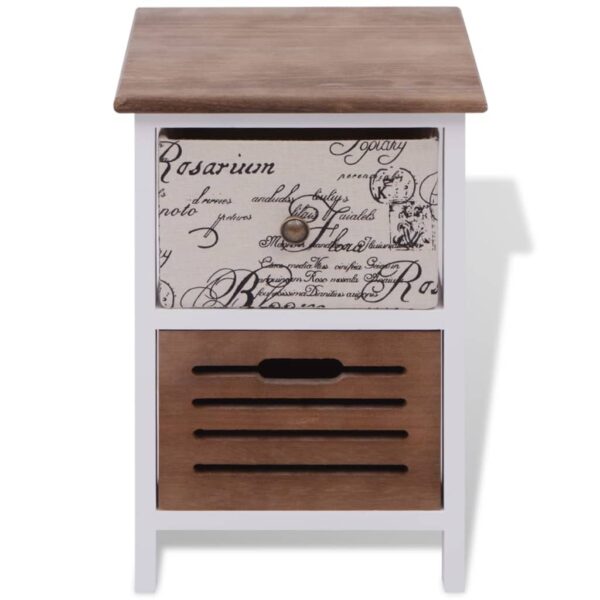 vidaXL Bedside Cabinets 2 pcs Wood - Image 4