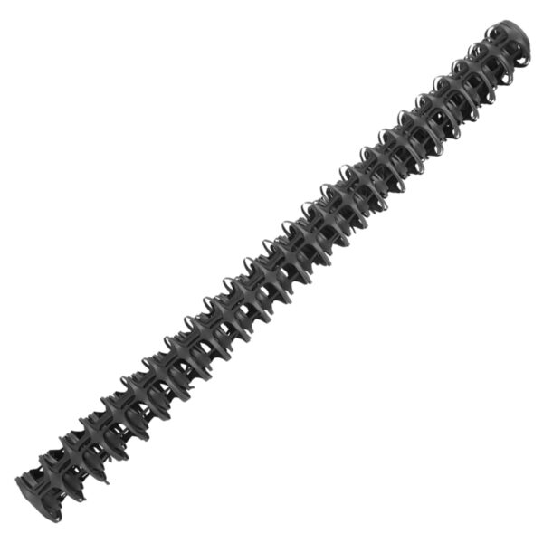 vidaXL Garden Fence 30 m Black - Image 3