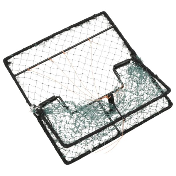 vidaXL Bird Trap Green 34x32 cm Steel - Image 5