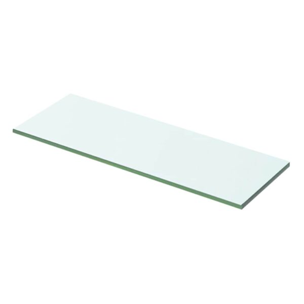vidaXL Shelves 2 pcs Panel Glass Clear 50x12 cm - Image 2