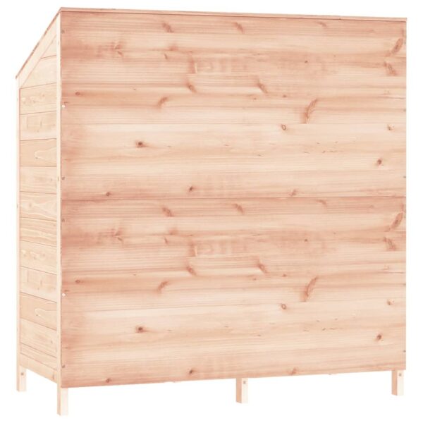 vidaXL Garden Shed 102x52x112 cm Solid Wood Fir - Image 6