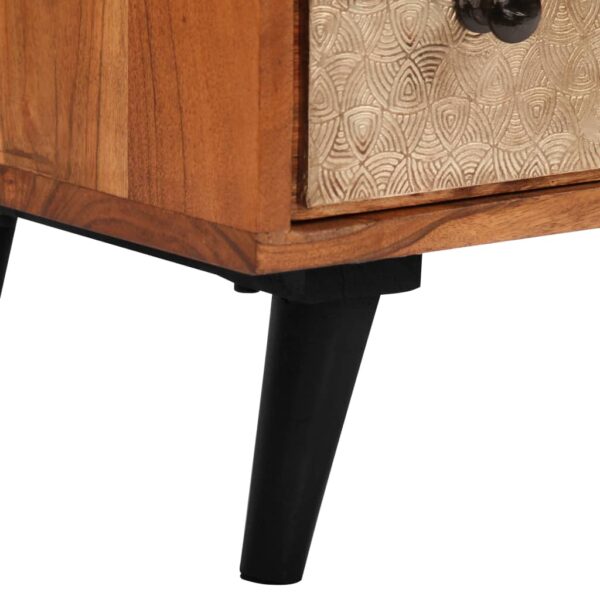 vidaXL Chest of Drawers 60x30x75 cm Solid Acacia Wood - Image 6