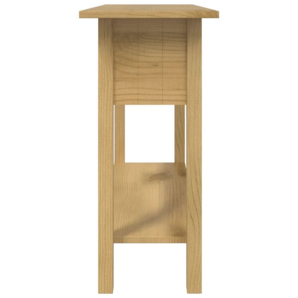 vidaXL Console Table Mexican Pine Corona Range 93x34.5x73 cm - Image 6
