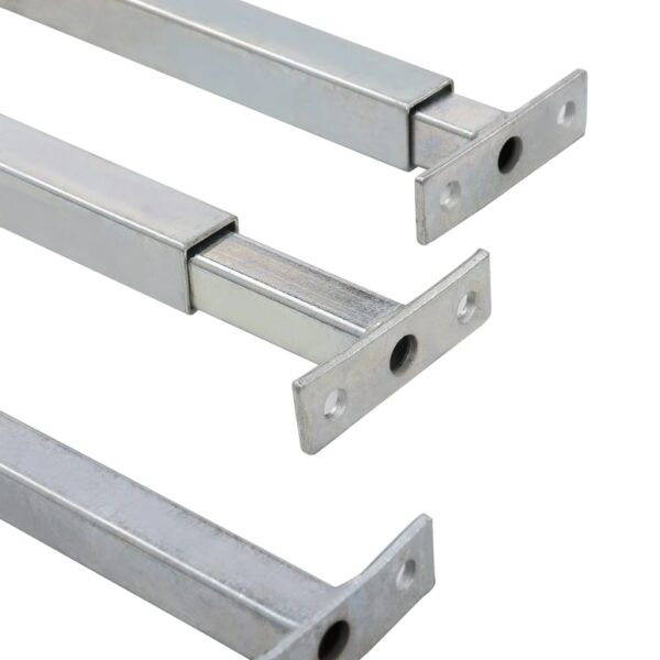 vidaXL Adjustable Security Window Bars 3 pcs 710-1200 mm - Image 5