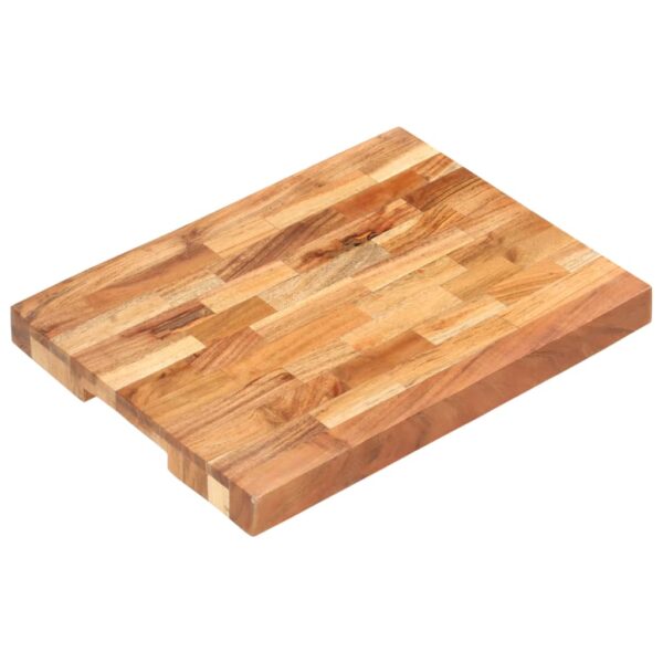 vidaXL Chopping Board 40x30x4 cm Solid Acacia Wood - Image 1