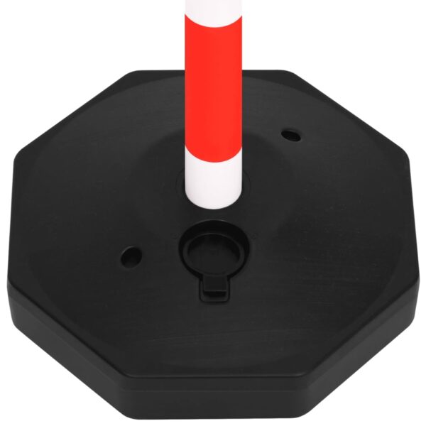 vidaXL Chain Post Set with 10 m Plastic Chain - Image 5