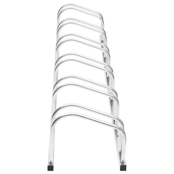 vidaXL Bike Rack for 6 Bikes Galvanised Steel - Image 3