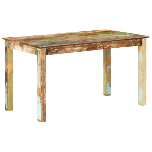 vidaXL Dining Table Solid Reclaimed Wood 140x70x76 cm - Image 10
