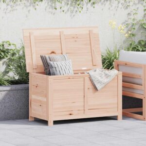 vidaXL Outdoor Cushion Box 100x50x56 cm Solid Wood Fir