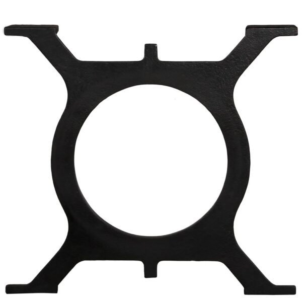vidaXL Coffee Table Legs 2 pcs O-Frame Cast Iron - Image 5