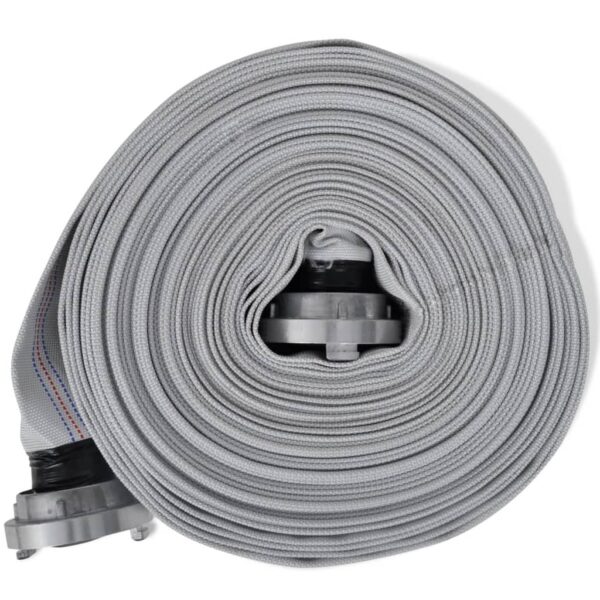 vidaXL Fire Hose Flat Hose 30 m with C-Storz Couplings 2 Inch - Image 2