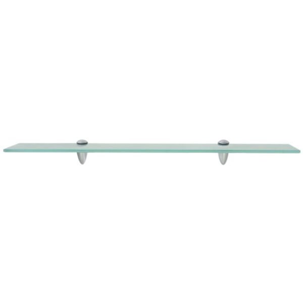 vidaXL Floating Shelves 2 pcs Glass 70x20 cm 8 mm - Image 3