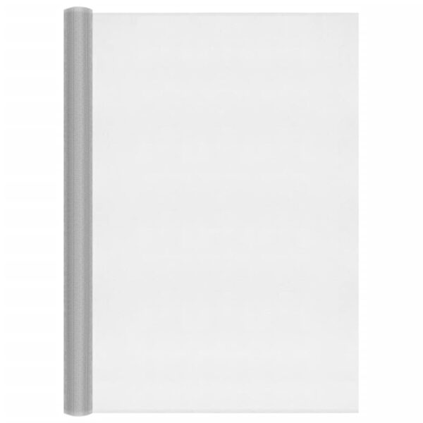 vidaXL Mesh Screen Aluminium 100x2000 cm Silver - Image 3