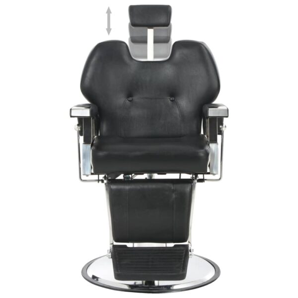 vidaXL Barber Chair Black 72x68x98 cm Faux Leather - Image 5