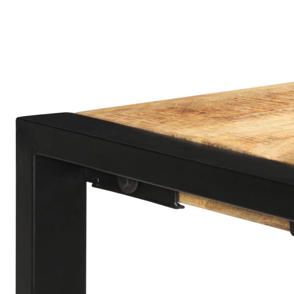 vidaXL Console Table 110x35x76 cm Solid Mango Wood - Image 5