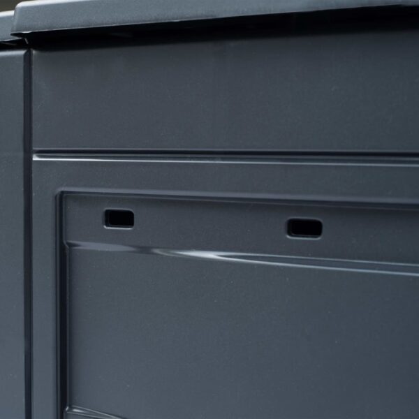 vidaXL Garden Composters 2 pcs Grey 60x60x73 cm 520 L - Image 5