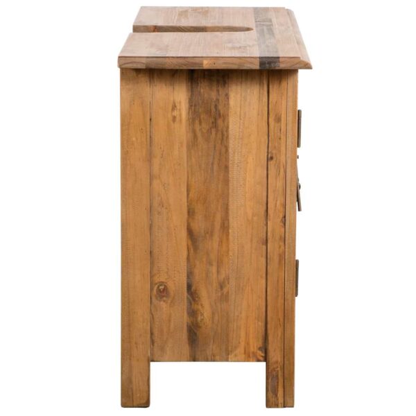 vidaXL Bathroom Furniture Set Solid Pinewood - Image 8