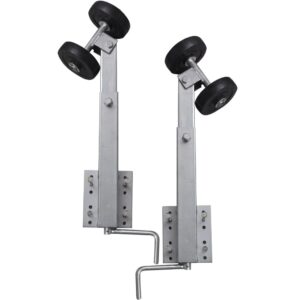 vidaXL Boat Trailer Double Roller Bow Support Set of 2 59 - 84 cm