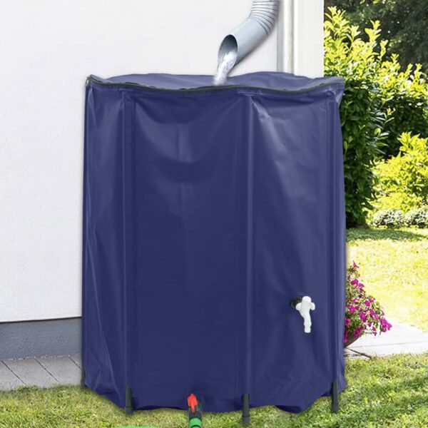 vidaXL Water Tank with Tap Foldable 1250 L PVC - Image 1