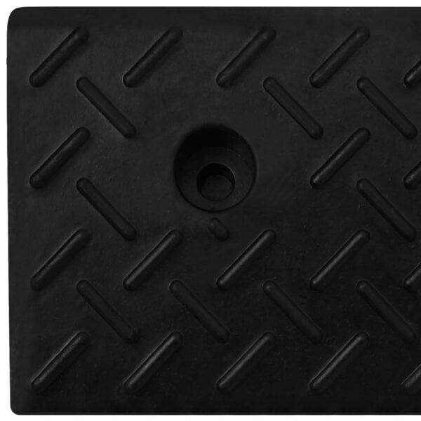 vidaXL Kerb Ramps 2 pcs 50x17.5x5 cm Rubber - Image 9