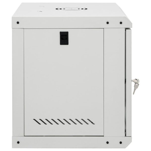 vidaXL 9U Wall Mounted Network Cabinet 19" IP20 53x40x45 cm - Image 4