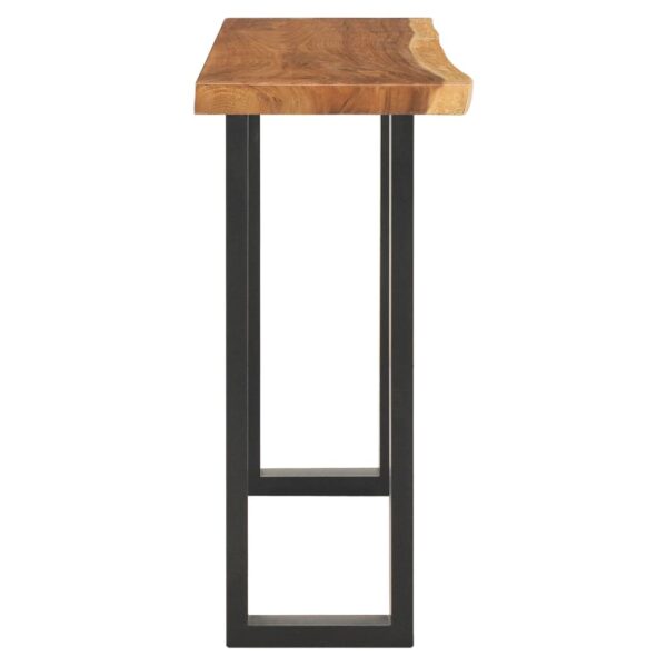 vidaXL Console Table Solid Suar Wood 110x35x75 cm - Image 4