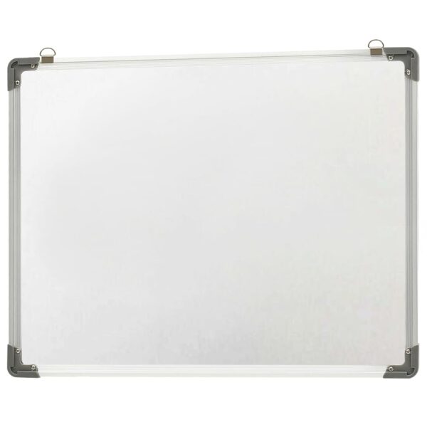 vidaXL Magnetic Dry-erase Whiteboard White 70x50 cm Steel - Image 4