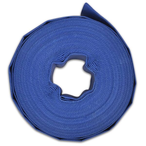 vidaXL Flat Hose 25 m 2" PVC Water Delivery - Image 4