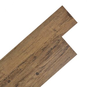 vidaXL Self-adhesive PVC Flooring Planks 5.02 m²  2 mm Walnut Brown