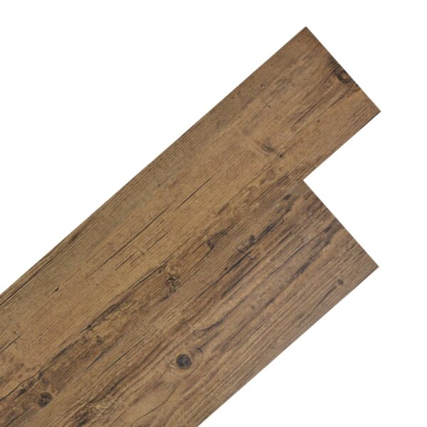 vidaXL Self-adhesive PVC Flooring Planks 5.02 m²  2 mm Walnut Brown - Image 1
